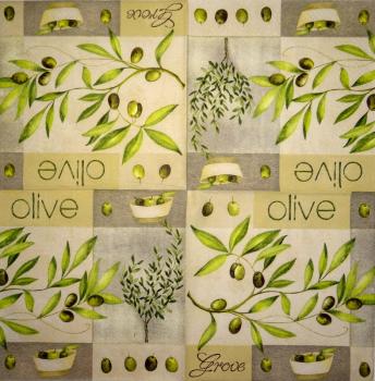 082 Oliven - 3-lagig (82) - ppd - Bistro